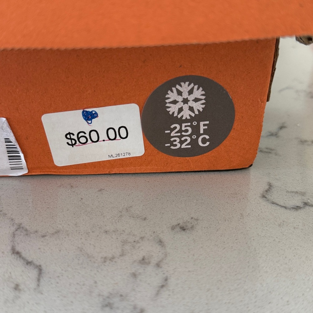 Merrell Toddler M-Snow CRUSH JR waterproof grey/black 8 New - Picture 3 of 9